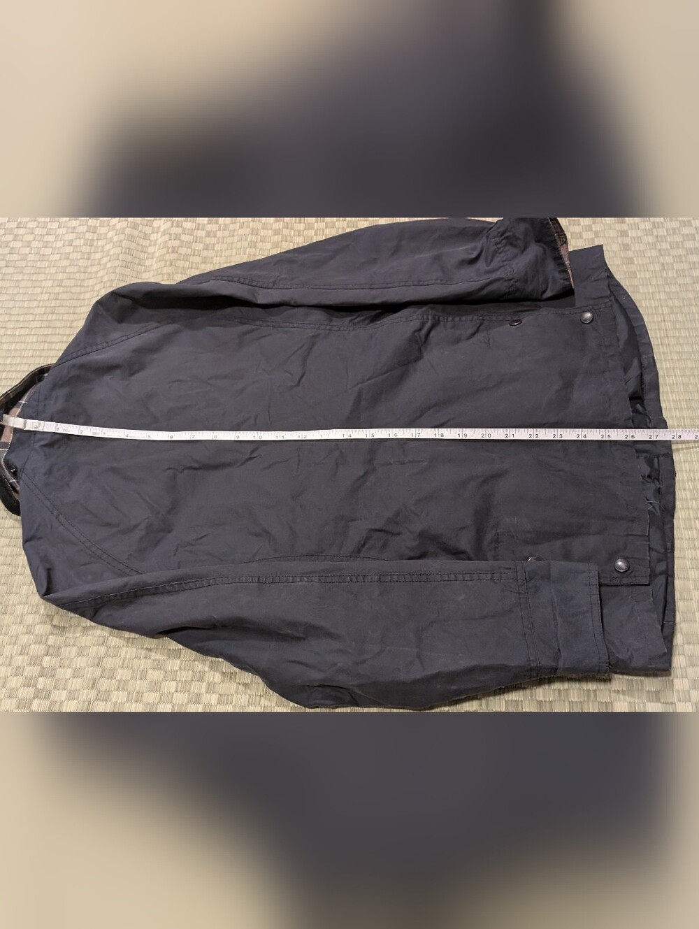 Barbour Beadnell Waxed Canvas Jacket Women's Size US 4 (UK 8) - Picture 8 of 13